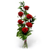 Tokat Yenimahalle �i�ek�i firma �r�n�m�z vazo i�erisinde 5 adet g�l Tokat �i�ek g�nder firmas� �ahane �r�n�m�z